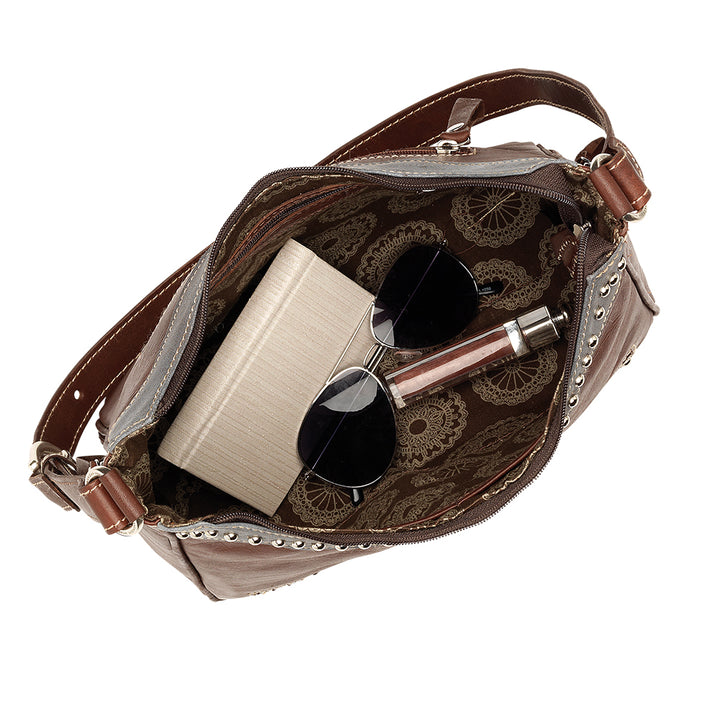 Harvest Moon Collection Shoulder Bag With Secret Compartment