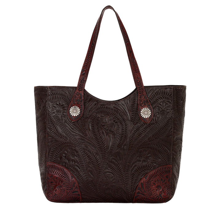 Annie's Secret Collection Large Zip Top Tote With Secret Compartment