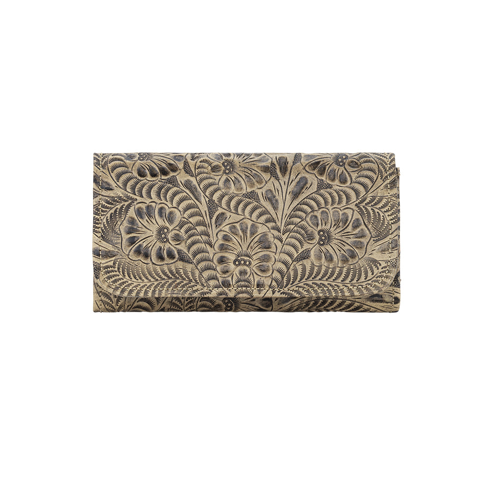 Ladies' Tri-Fold Wallets Sand