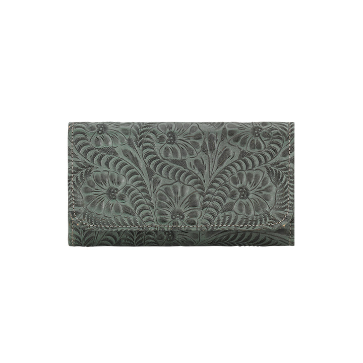 Ladies' Tri-Fold Wallets Marine Turquoise