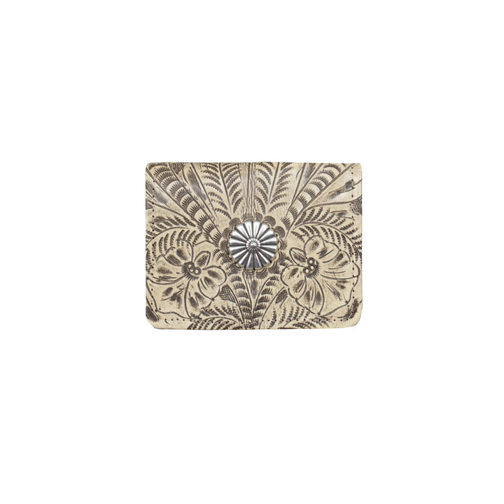 Small Ladies' Tri-Fold Wallets Sand