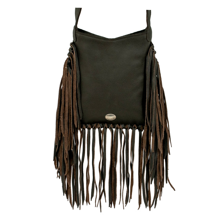 Fringed Cowgirl Flap Bag Crossbody