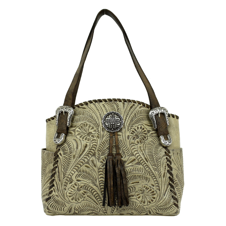 Lariats & Lace Tote W/Secret Compartment