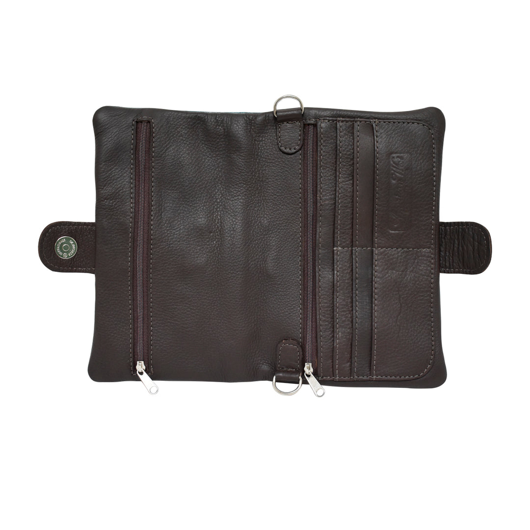 Large Grab-And-Go Foldover Crossbody