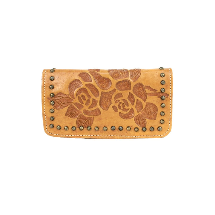 American West Texas Rose Ladies' Tri-Fold Wallet