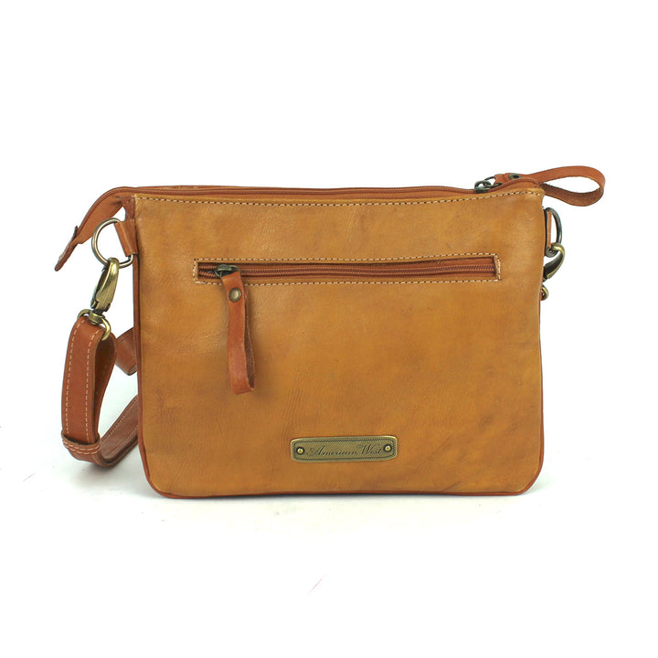 American West Texas Rose Multi-Compartment Crossbody