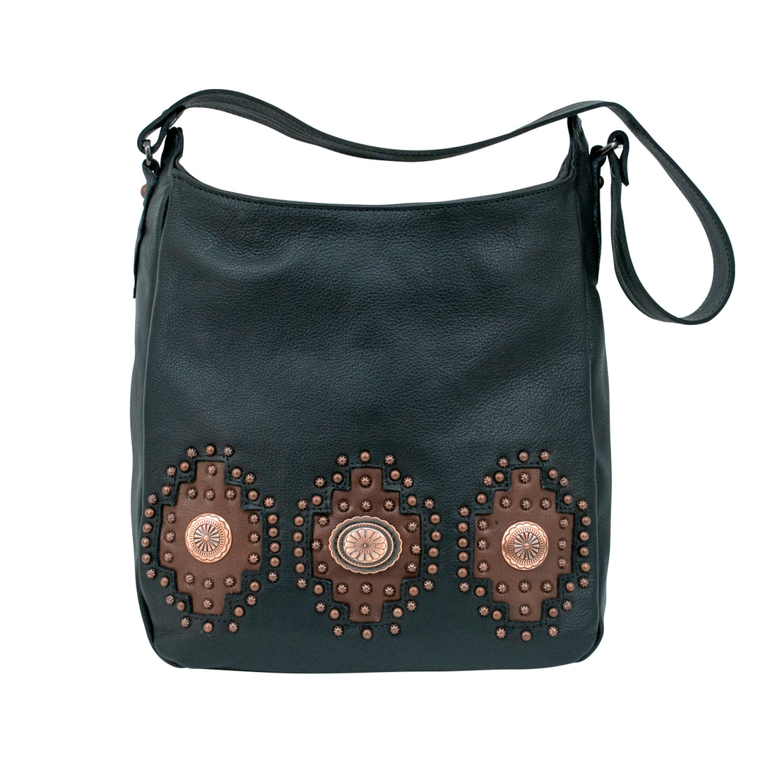 Midnight Copper Ultra Soft Drum Dyed Hobo