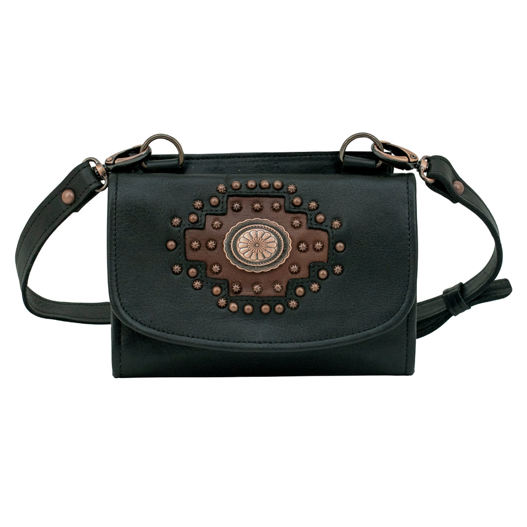 Midnight Copper Texas Two Step Crossbody/Wallet Bag