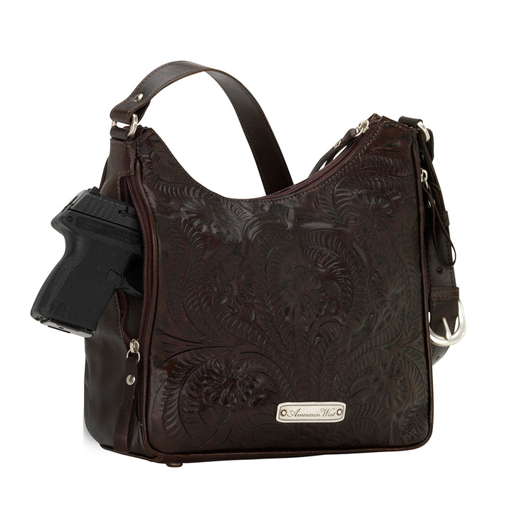 Annie's Secret Collection Shoulder Bag With Secret Compartment