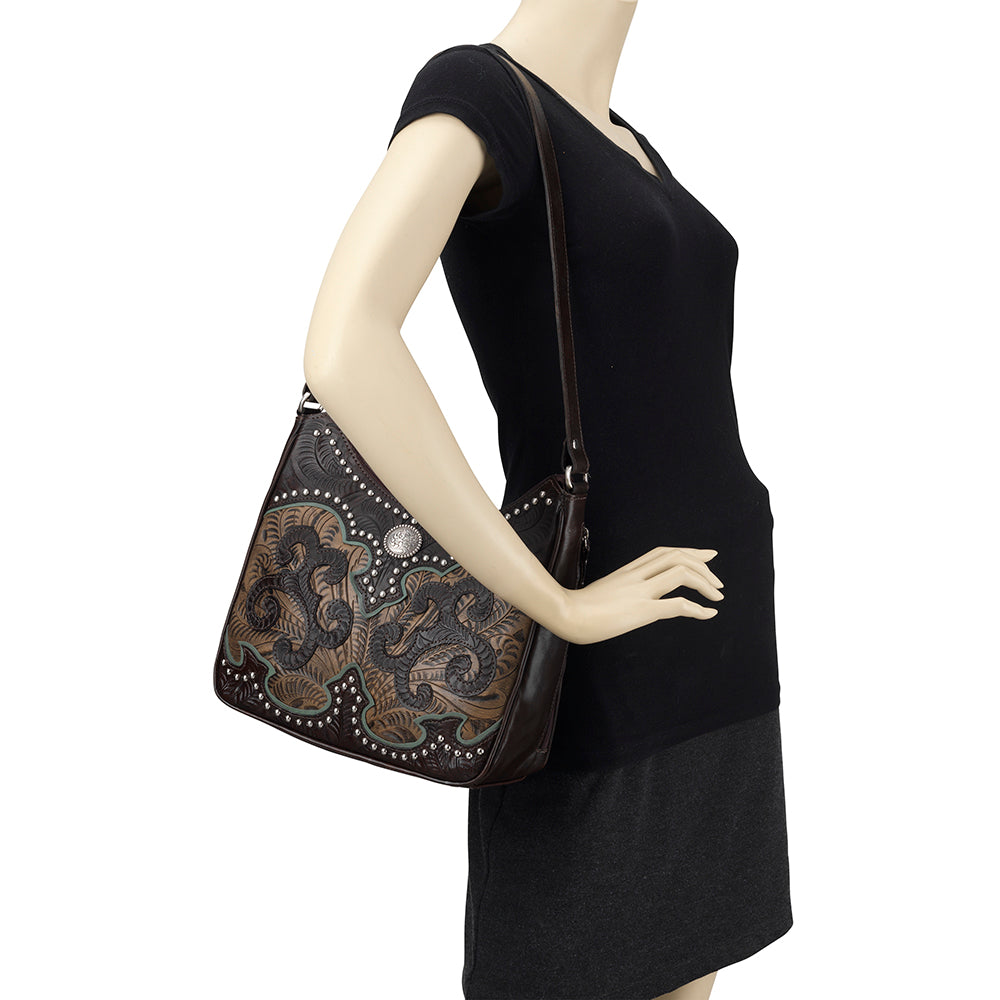 Annie's Secret Collection Shoulder Bag With Secret Compartment