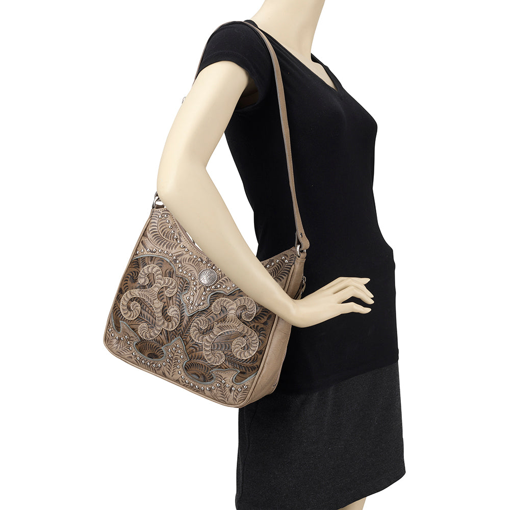 Annie's Secret Collection Shoulder Bag With Secret Compartment