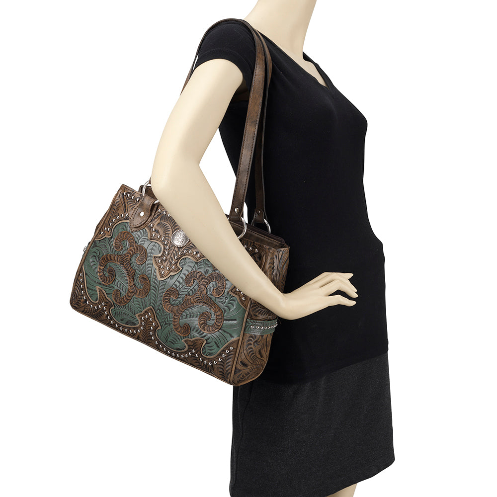 Annie's Secret Collection Multicompartment Tote With Secret Compartment