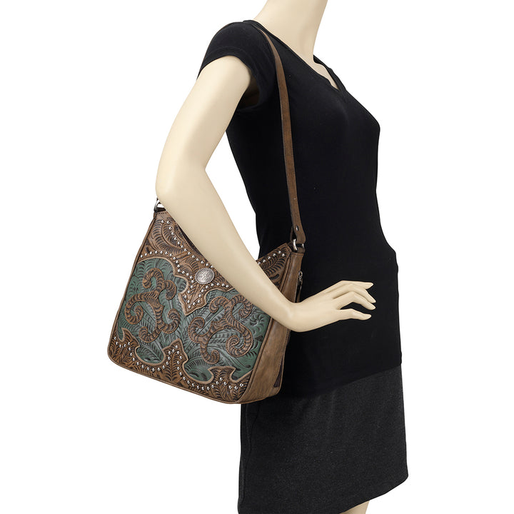 Annie's Secret Collection Shoulder Bag With Secret Compartment