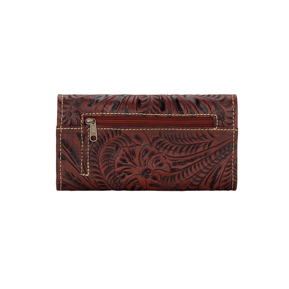 American West Annie's Secret Collection Tri-Fold Ladies' Wallet