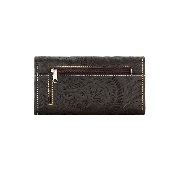 American West Annie's Secret Collection Tri-Fold Ladies' Wallet