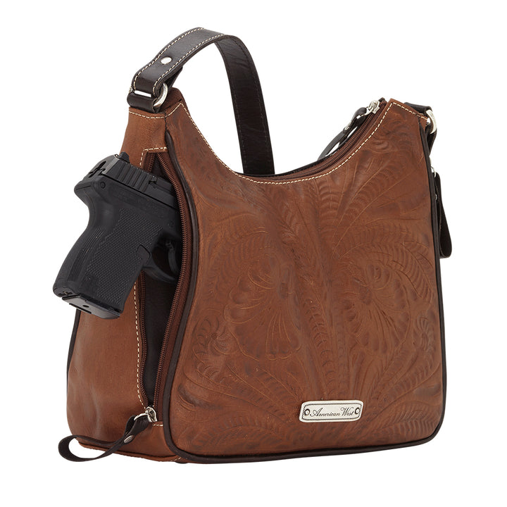 Annie's Secret Collection Shoulder Bag With Secret Compartment