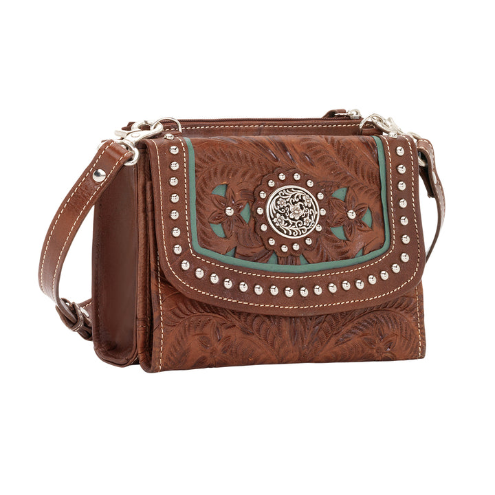 Lady Lace Texas Two Step Crossbody Bag/Wallet