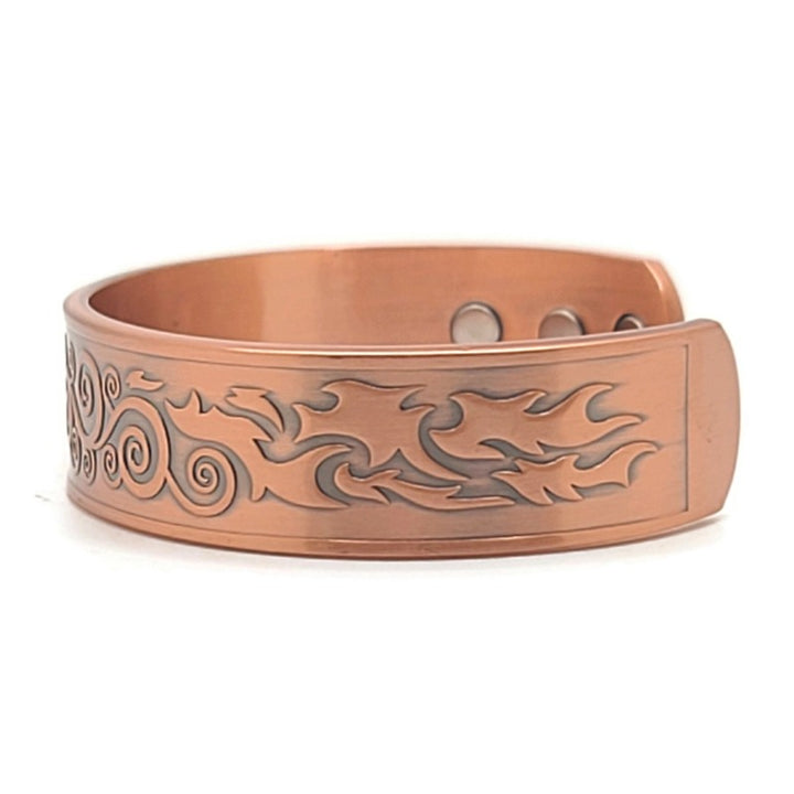 Magnetic Antique Copper Four Elements Bracelet