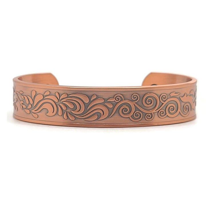 Magnetic Antique Copper Four Elements Bracelet