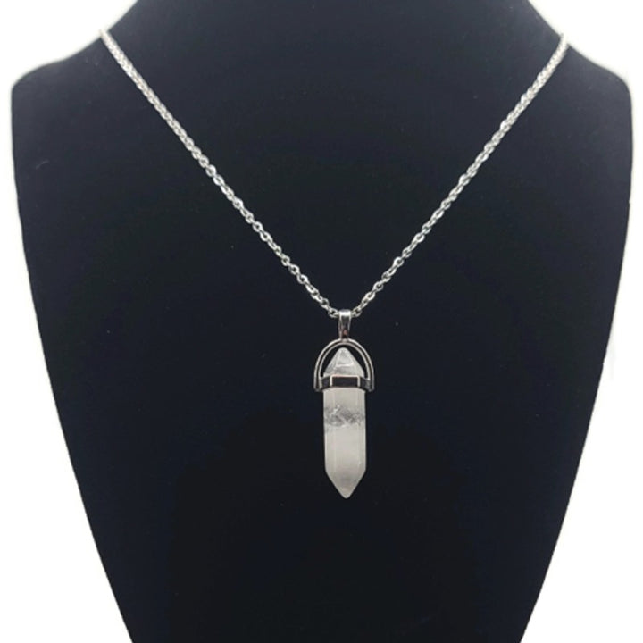 Clear Quartz Pendulum Necklace