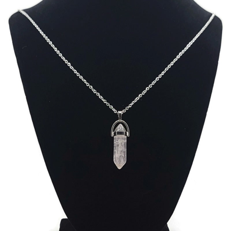 Clear Quartz Pendulum Necklace