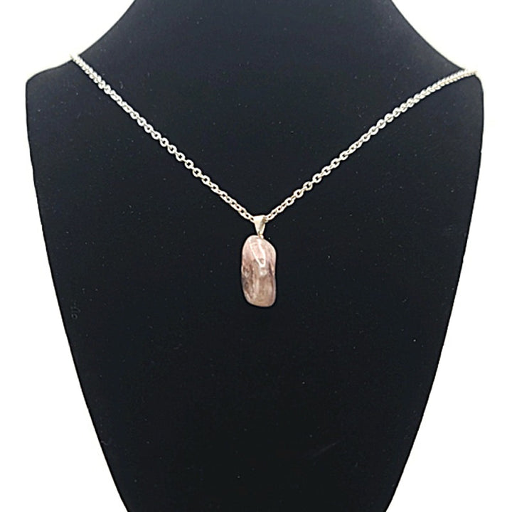 Super Seven Tumbled Stone Pendant Necklace