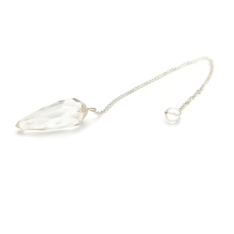 Light Diffuser Clear Quartz Crystal Pendulum