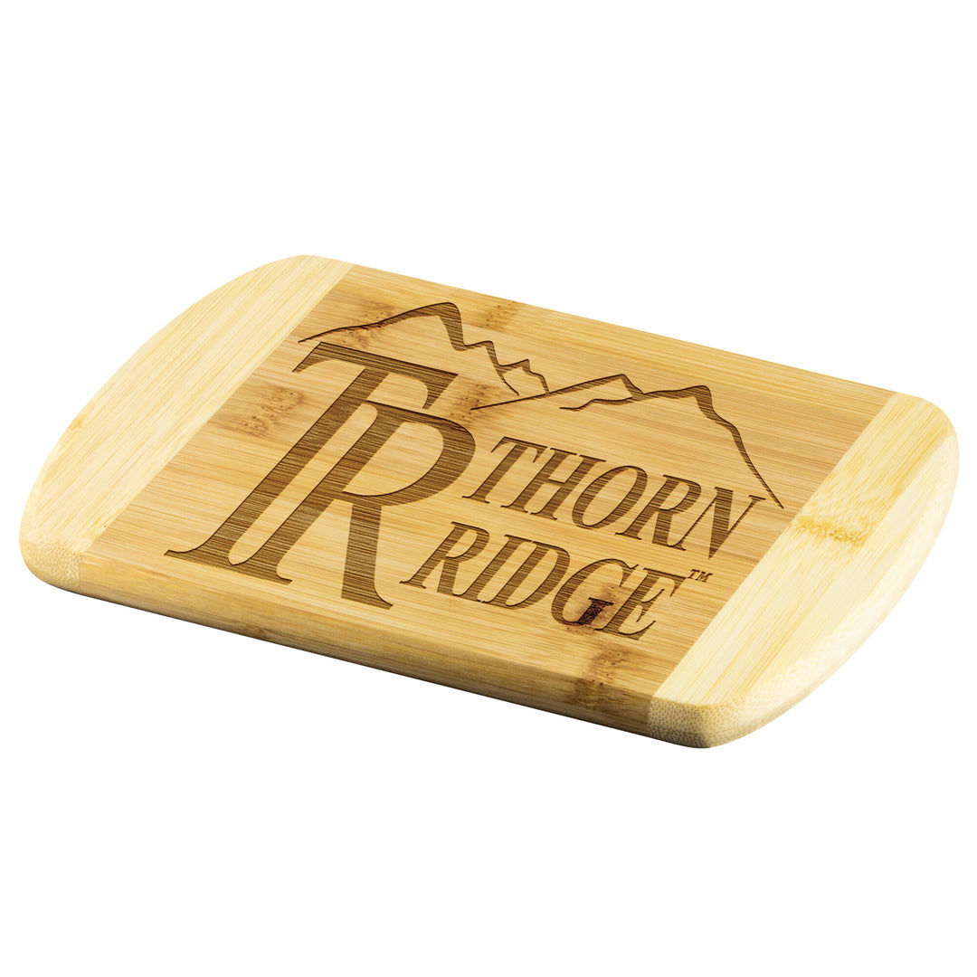 Thorn Ridge® Bamboo Cutting Board with Rounded Edges