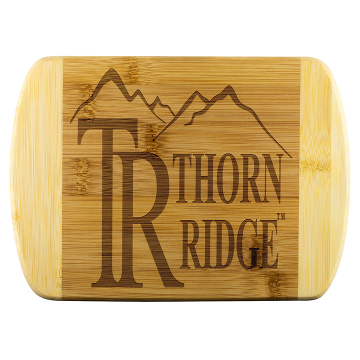Thorn Ridge® Bamboo Cutting Board with Rounded Edges