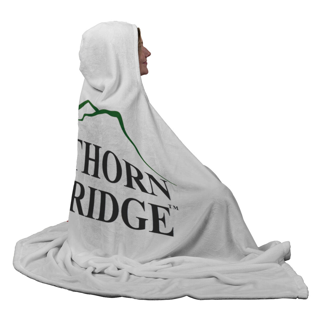 Thorn Ridge® Fleece or Sherpa Hooded Blankets Fleece