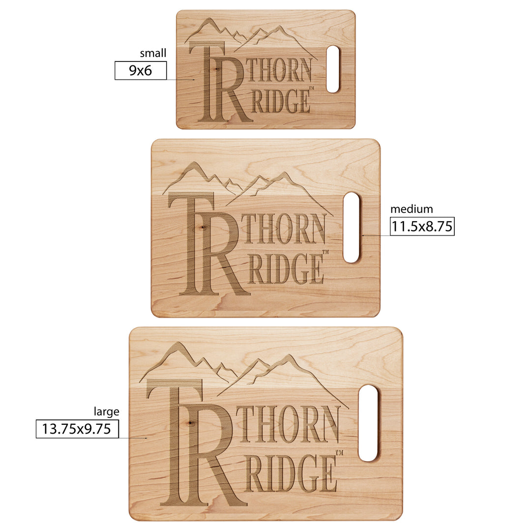 Thorn Ridge® Maple Cutting Board Large