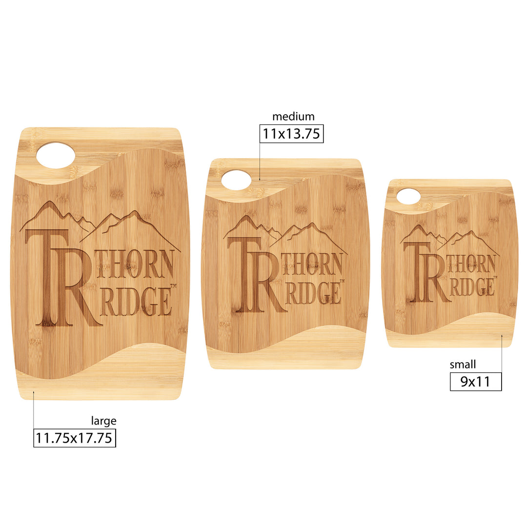 Thorn Ridge® Bamboo Cutting Board Large