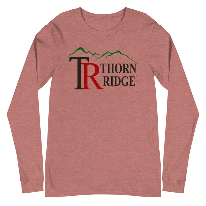 Thorn Ridge® Unisex Long Sleeve Tee Heather Mauve