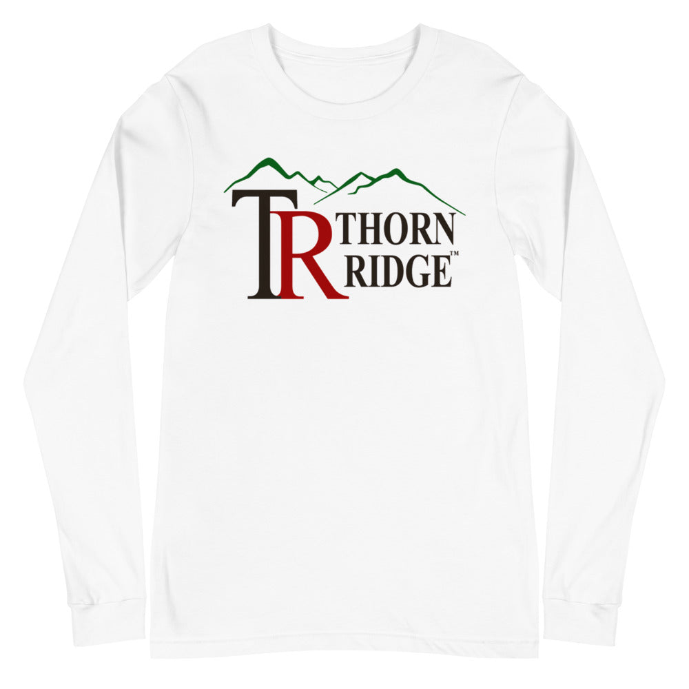 Thorn Ridge® Unisex Long Sleeve Tee White