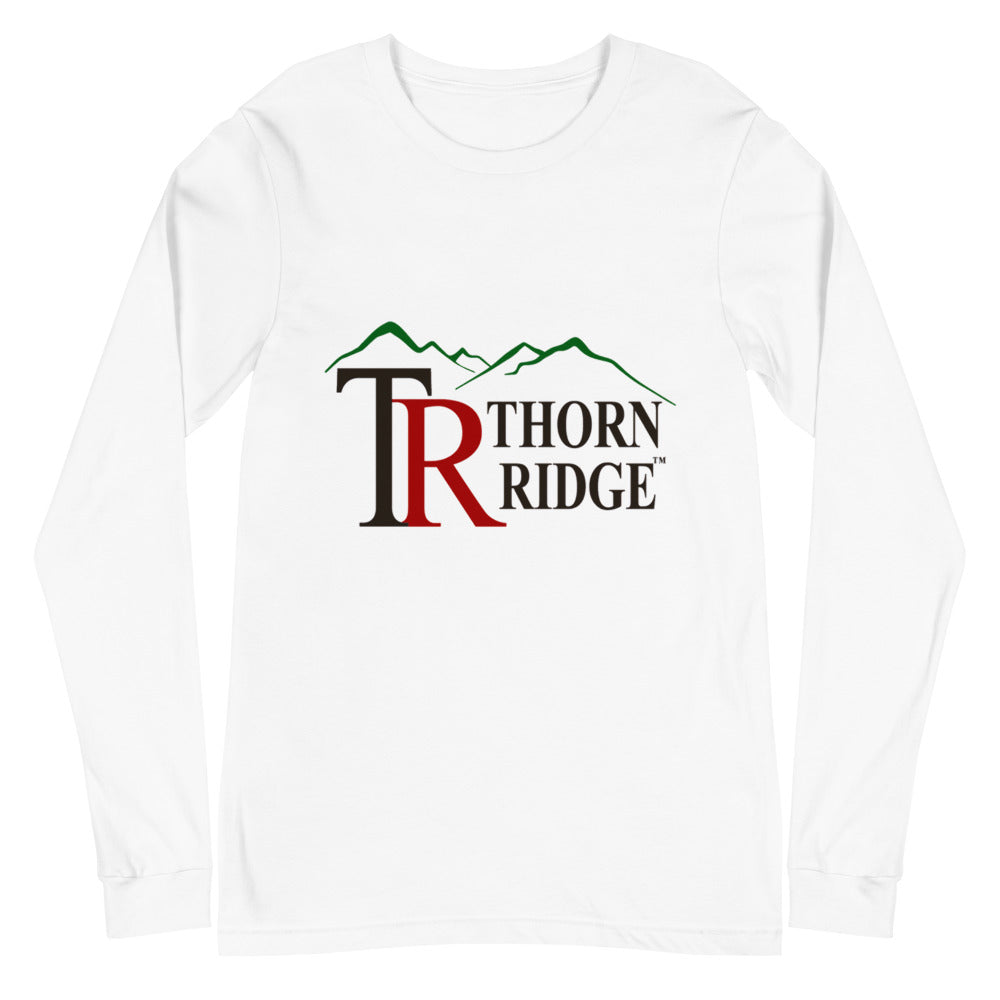 Thorn Ridge® Unisex Long Sleeve Tee White