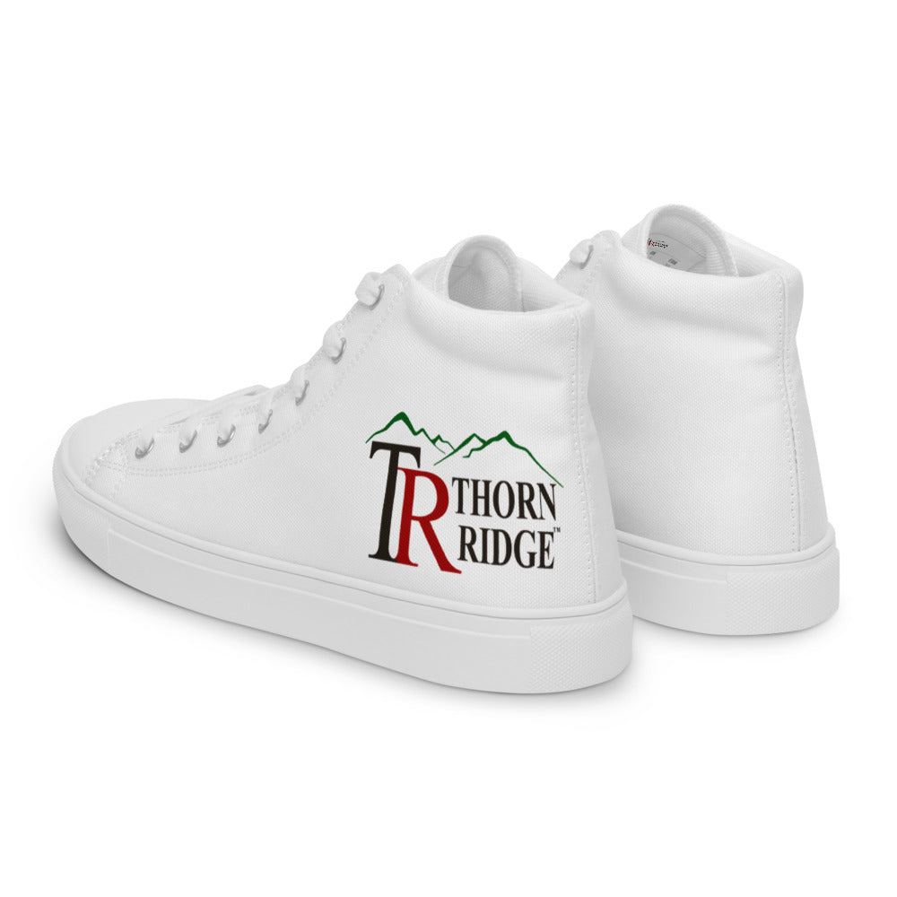 Women’s high top canvas shoes