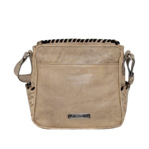 American West handbag purse described as Gypsy Patch All Access Crossbody Bag back