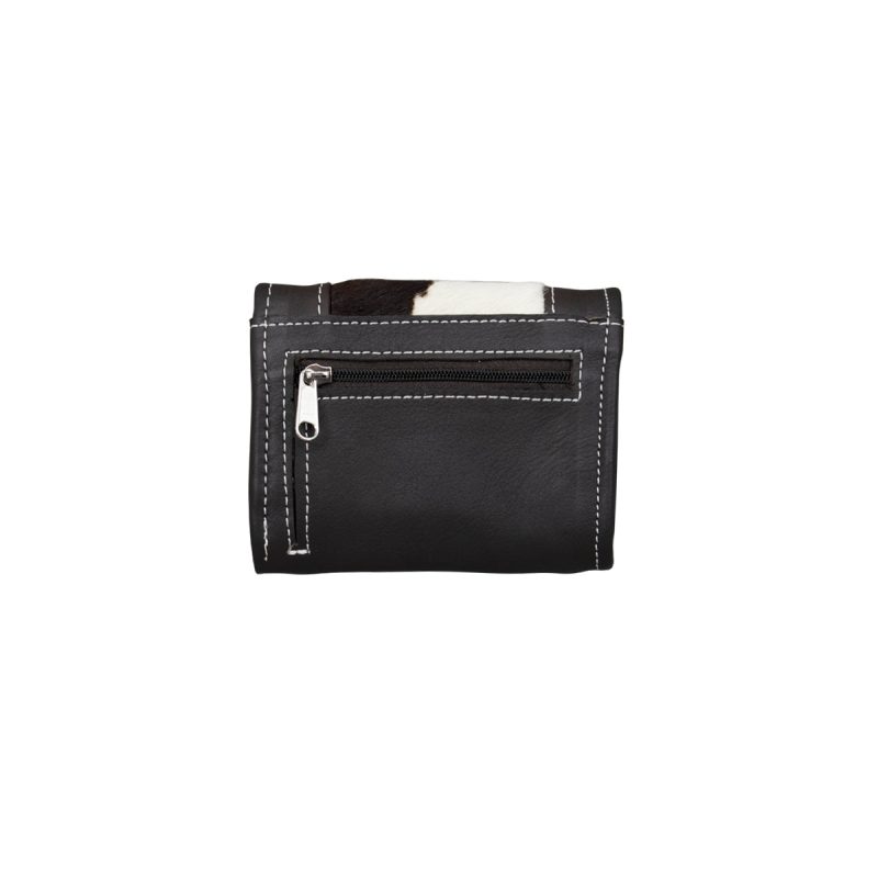 American West Hair-On Small Ladies' Tri-Fold Wallet
