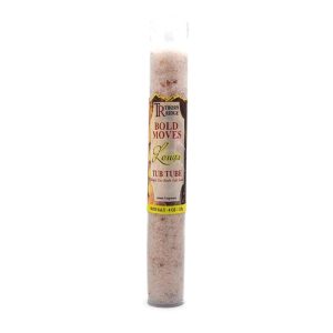Bold Moves: Lemon Tub Tube Single Use Bath Salt - 4 oz