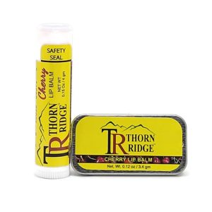 Cherry Lip Balm Tin & Tube
