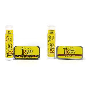 Vanilla & Cherry Lip Balm Tins & Tubes (4 pack)
