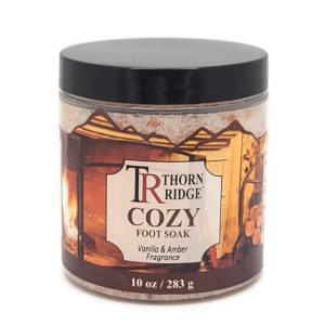Cozy: Vanilla & Amber Foot Soak - 10 oz
