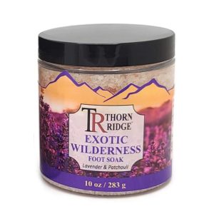 Exotic Wilderness: Lavender Patchouli Foot Soak - 10 oz