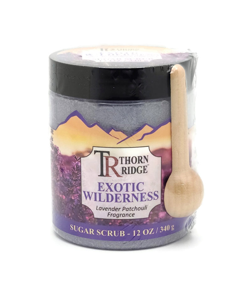 Exotic Wilderness: Lavender Patchouli Sugar Scrub