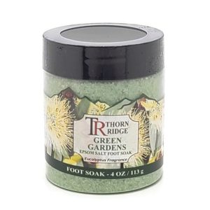 Green Gardens: Eucalyptus Epsom Salt Foot Soak - 4 oz