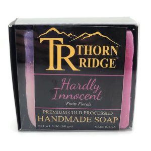 Hardly Innocent Bundle - Includes, Bar Soap, Lathering Soap Bag, Bath Bomb, Body Mist/Room Spray, Body Lotion, Body Butter & Sugar Scrub