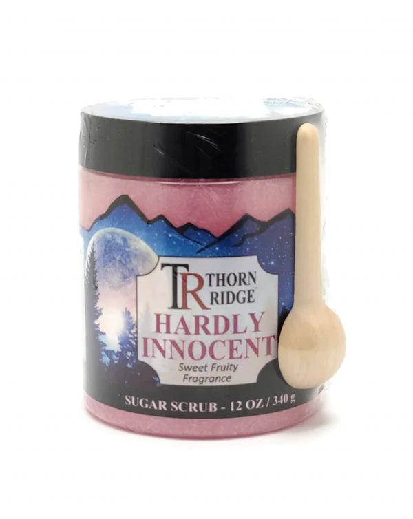 Hardly Innocent Bundle - Includes, Bar Soap, Lathering Soap Bag, Bath Bomb, Body Mist/Room Spray, Body Lotion, Body Butter & Sugar Scrub