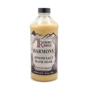 Harmony: Gardenia Epsom Bath Salts 16 oz