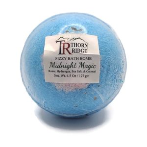 Midnight Magic: Roses & Hydrangea Bath Bomb