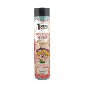 Mountain Nectar: Honeysuckle Epsom Bath Salts 16 oz